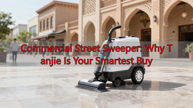 Commercial Street Sweeper: Why Tanjie Is Your Smartest Buy