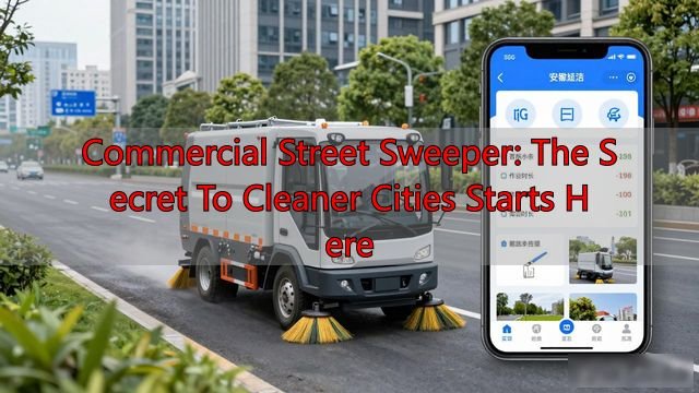 Commercial Street Sweeper: The Secret To Cleaner Cities Starts Here