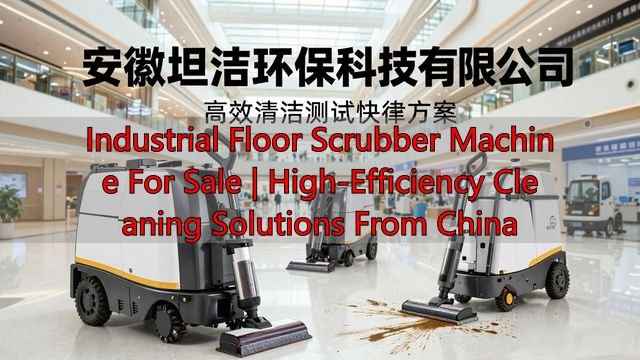 Industrial Floor Scrubber Machine For Sale | High-Efficiency Cleaning Solutions From China