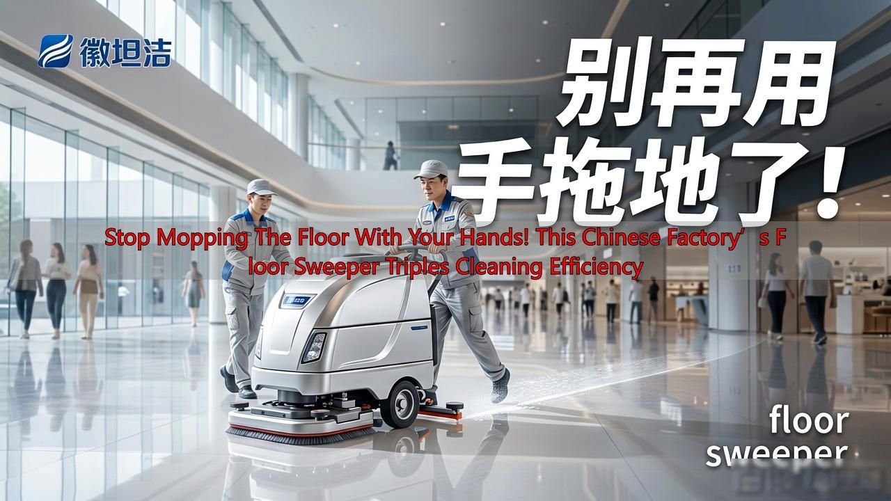 Stop Mopping The Floor With Your Hands! This Chinese Factory’s Floor Sweeper Triples Cleaning Efficiency