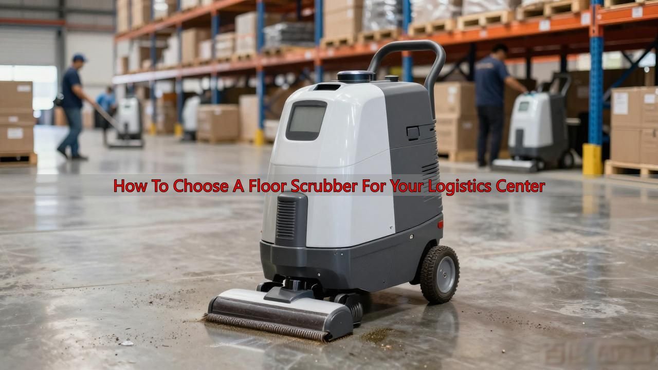How To Choose A Floor Scrubber For Your Logistics Center