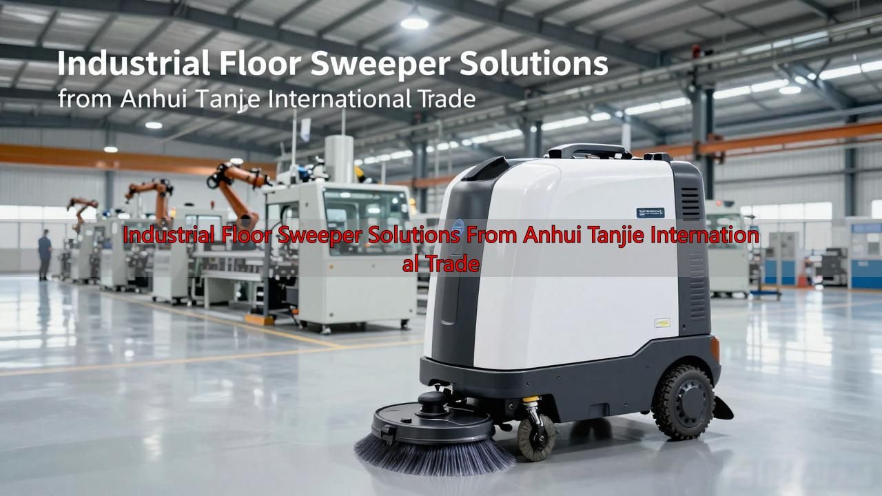 Industrial Floor Sweeper Solutions From Anhui Tanjie International Trade
