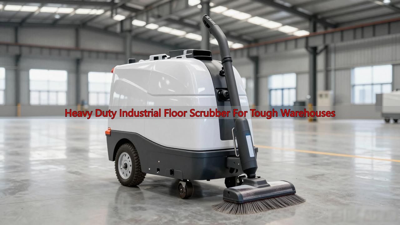 Heavy Duty Industrial Floor Scrubber For Tough Warehouses