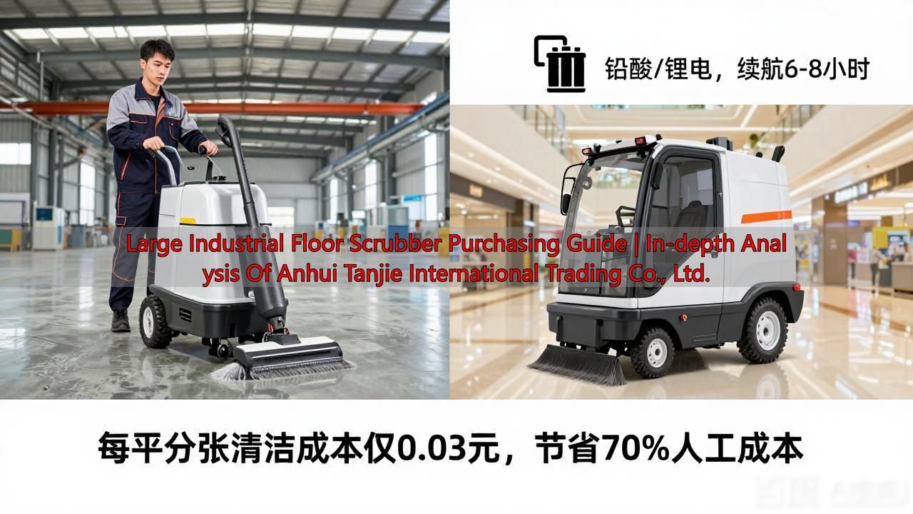 Large Industrial Floor Scrubber Purchasing Guide | In-depth Analysis Of Anhui Tanjie International Trading Co., Ltd.