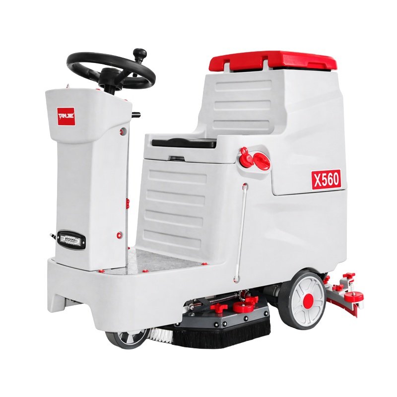 Compact Ride-on Floor Scrubber X560