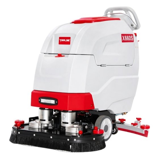 Walk-behind Dual-brush Floor Scrubber X660S