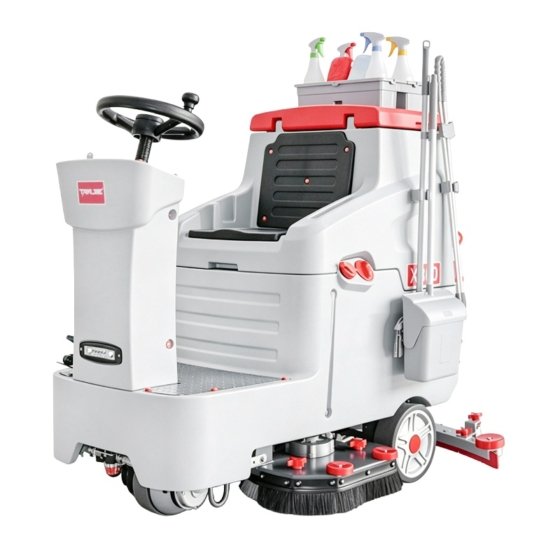 Multifunctional Ride-on Scrubber-Dryer X860