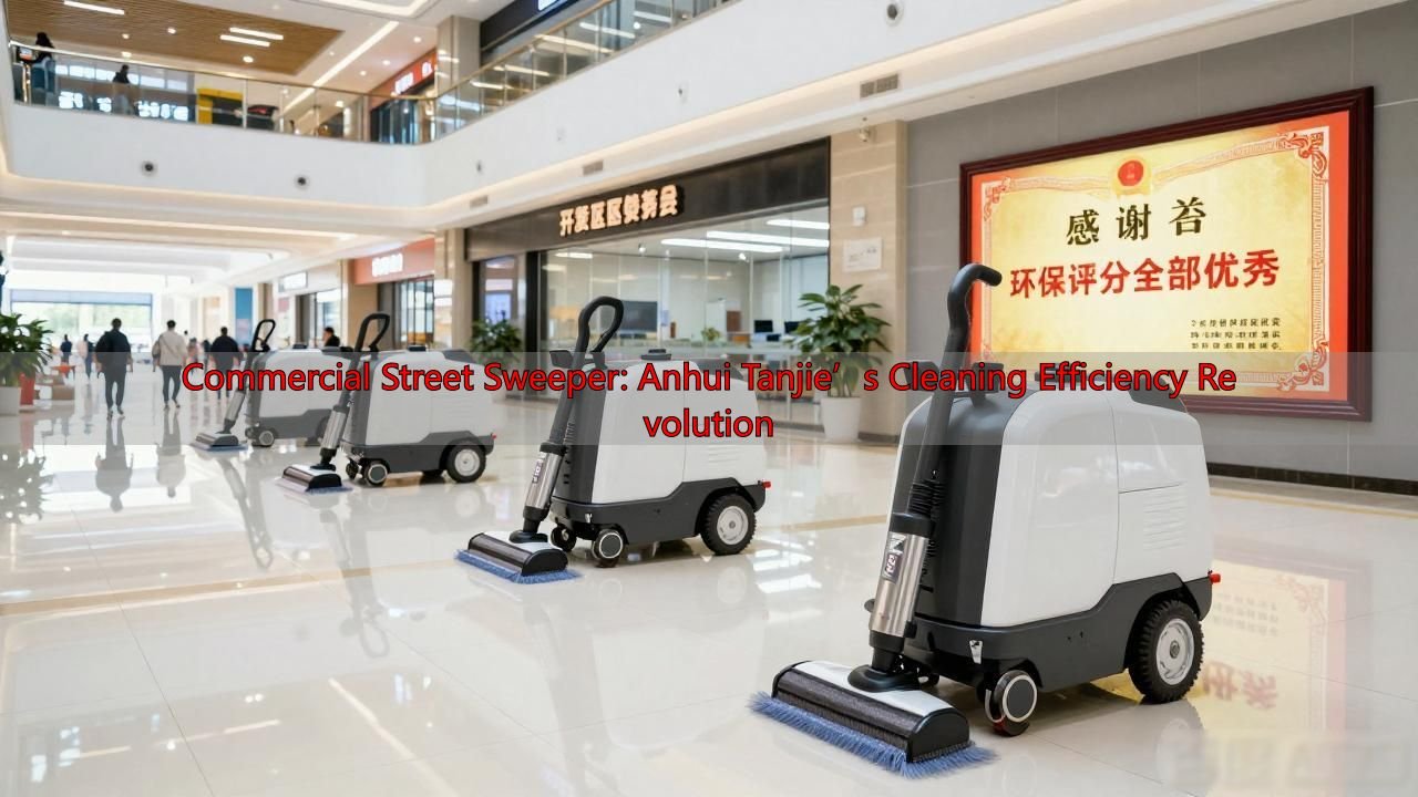 Commercial Street Sweeper: Anhui Tanjie’s Cleaning Efficiency Revolution