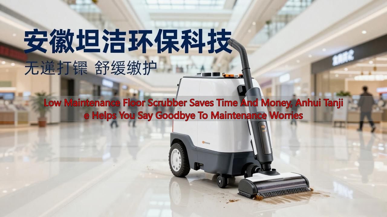 Low Maintenance Floor Scrubber Saves Time And Money, Anhui Tanjie Helps You Say Goodbye To Maintenance Worries