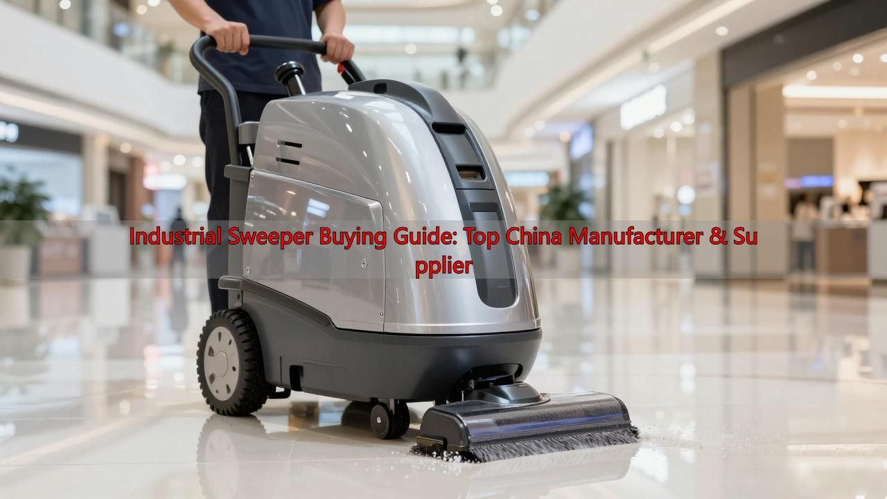Industrial Sweeper Buying Guide: Top China Manufacturer & Supplier