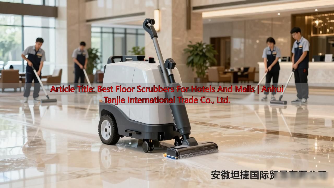 Article Title: Best Floor Scrubbers For Hotels And Malls | Anhui Tanjie International Trade Co., Ltd.