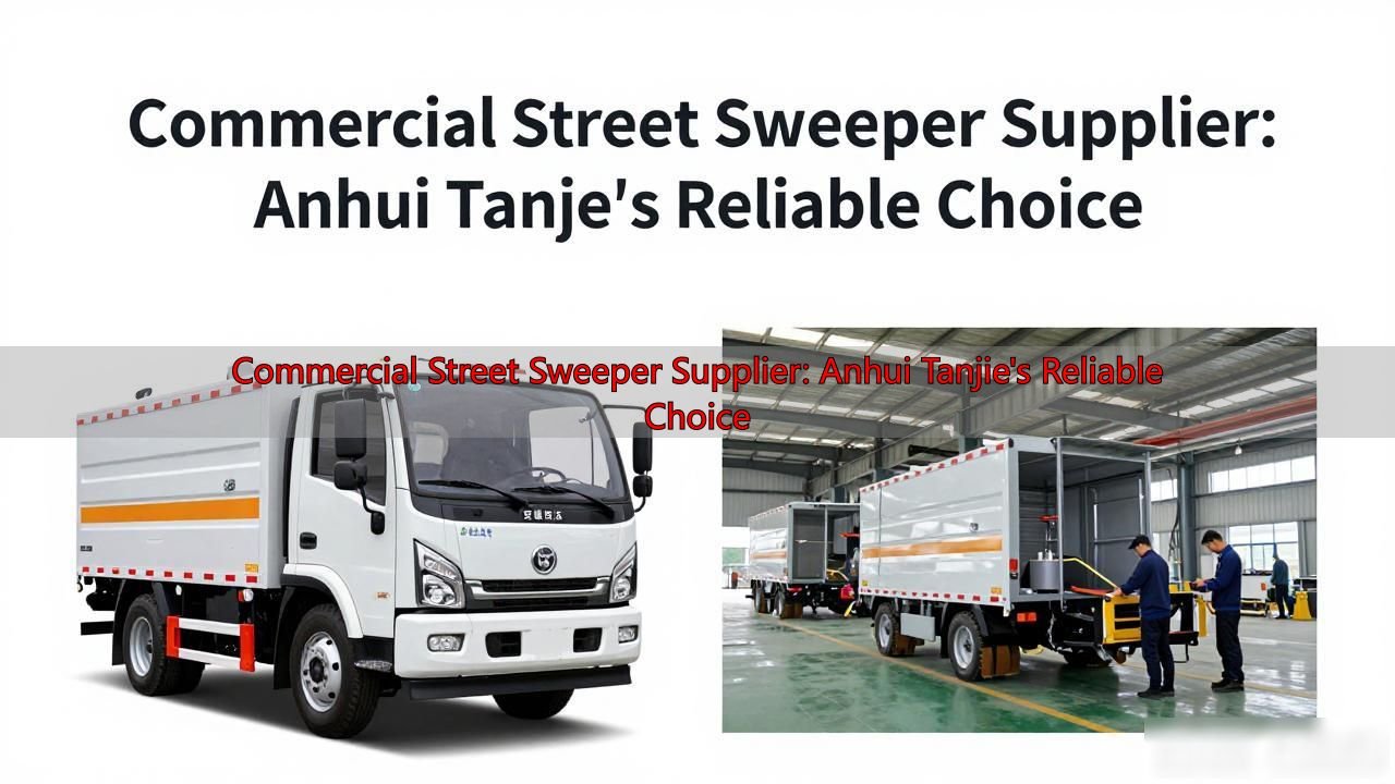 Commercial Street Sweeper Supplier: Anhui Tanjie's Reliable Choice