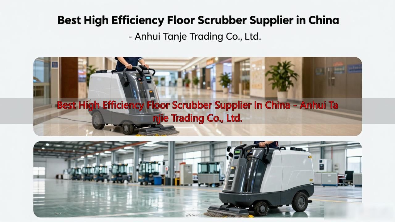 Best High Efficiency Floor Scrubber Supplier In China - Anhui Tanjie Trading Co., Ltd.