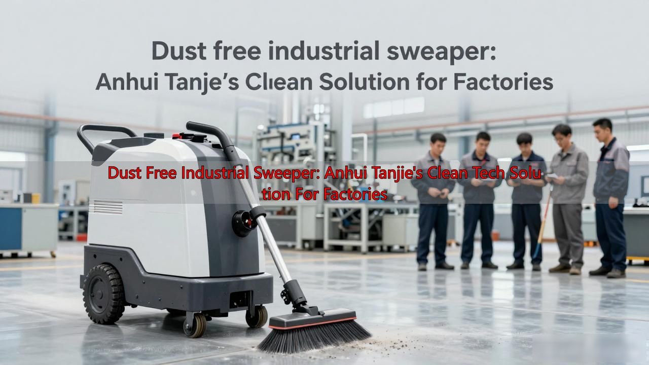 Dust Free Industrial Sweeper: Anhui Tanjie's Clean Tech Solution For Factories