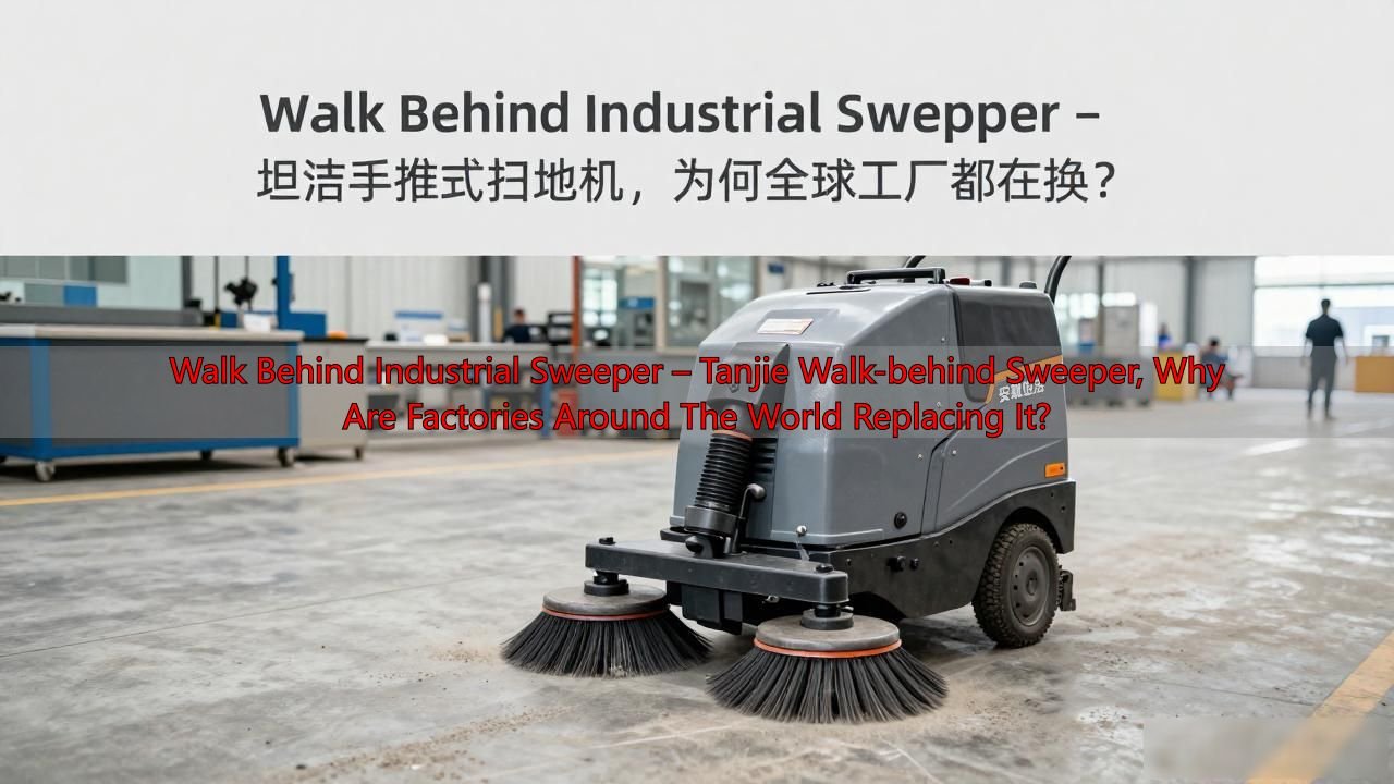 Walk Behind Industrial Sweeper – Tanjie Walk-behind Sweeper, Why Are Factories Around The World Replacing It?