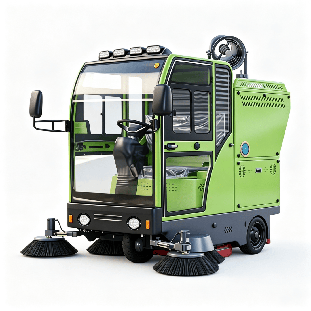 Fully Enclosed Dust-Suppressing Sweeper S2200B