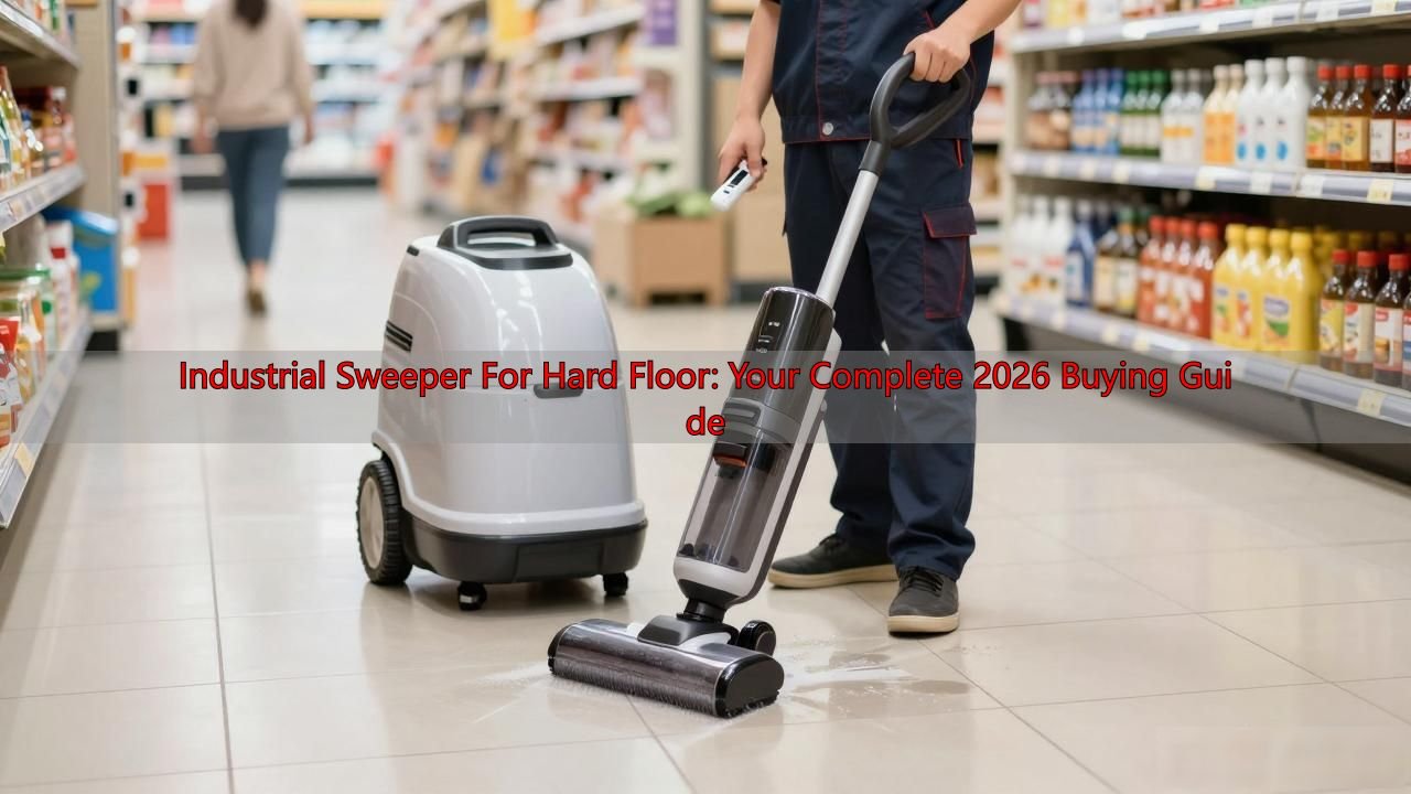 Industrial Sweeper for Hard Floor:Your Complete 2026 Buying Guide