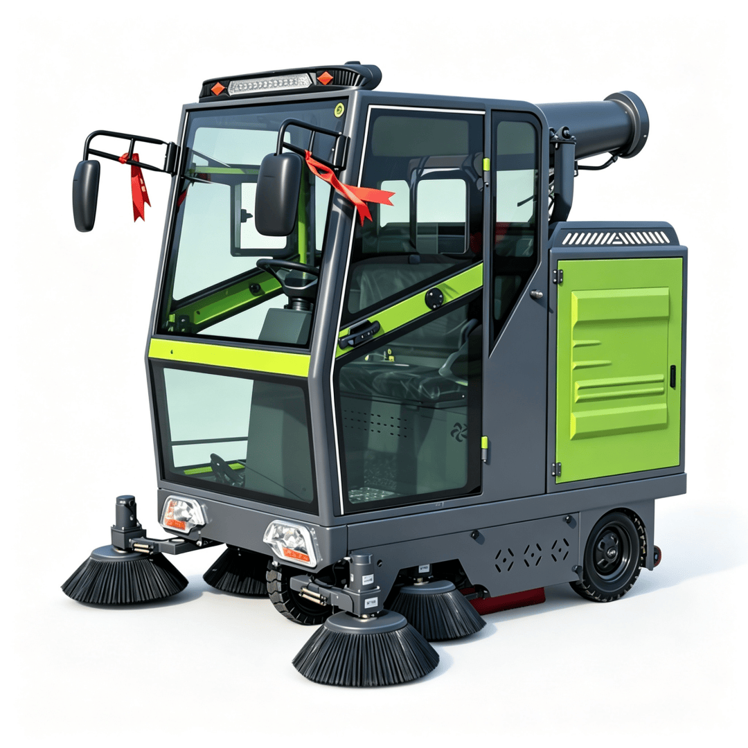 Fully Enclosed Mist Cannon Sweeper S2000B