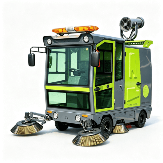 Large Four-Wheel Electric Sweeper S2500A