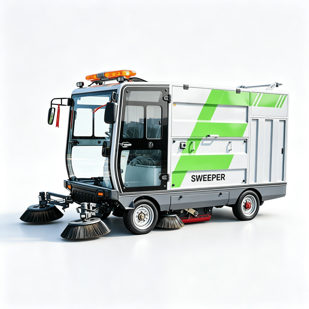 Large-scale Bin-lifting Sweeper S2500GS