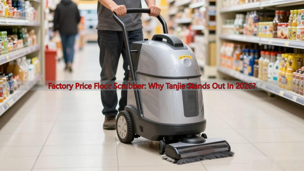 Factory Price Floor Scrubber: Why Tanjie Stands Out in 2026?