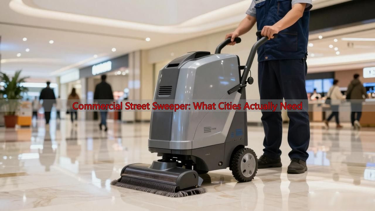 Commercial Street Sweeper: What Cities Actually Need