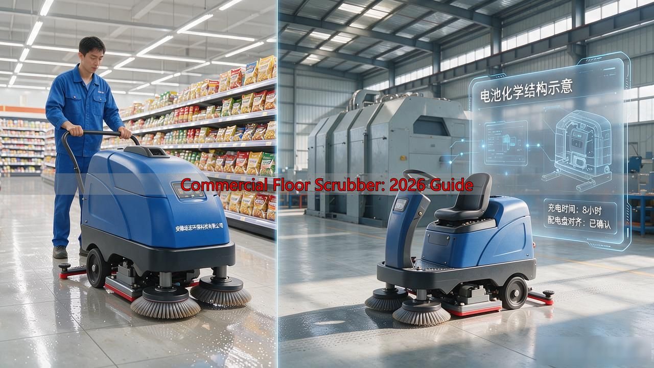 Commercial Floor Scrubber: 2026 Guide