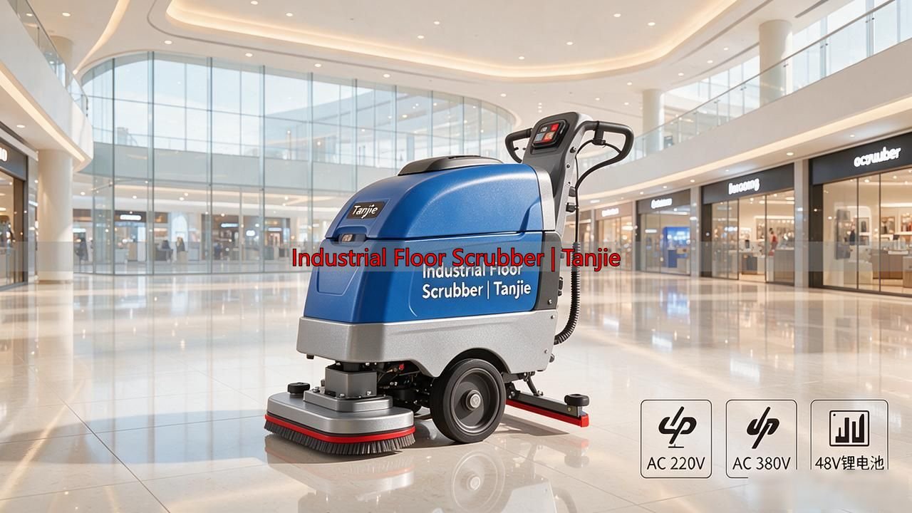 Industrial Floor Scrubber | Tanjie