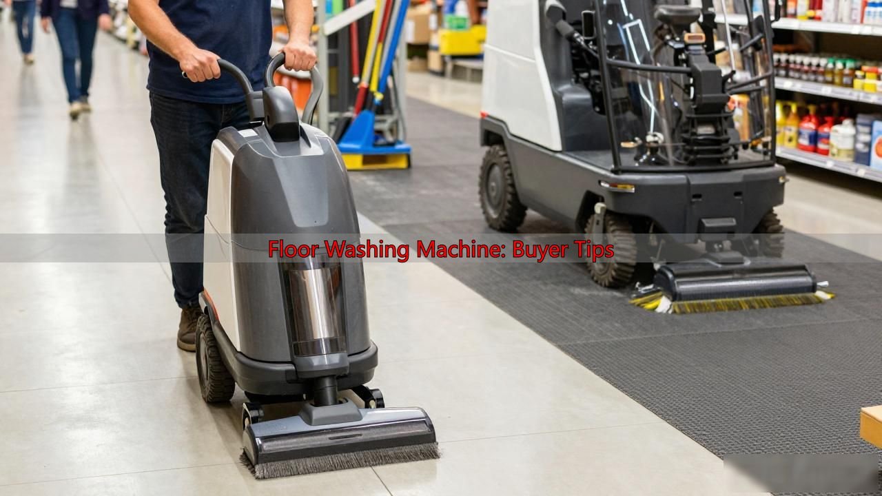 Floor Washing Machine: Buyer Tips