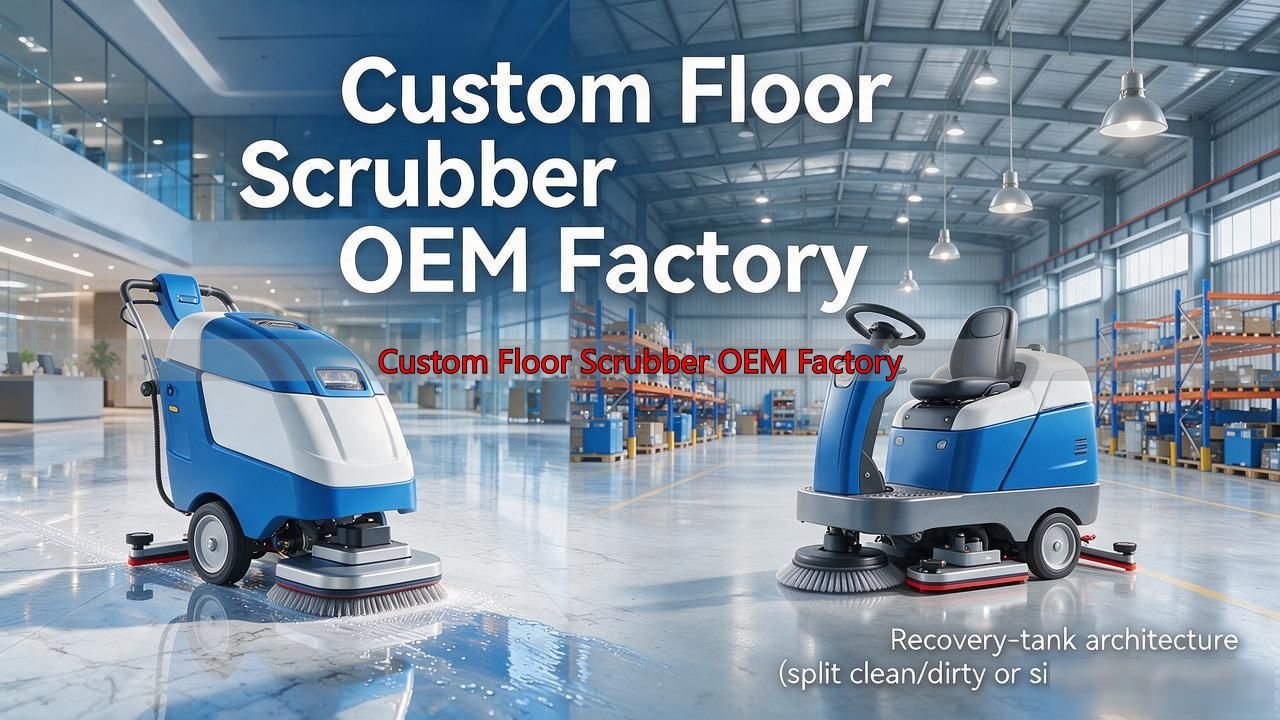 Custom Floor Scrubber OEM Factory