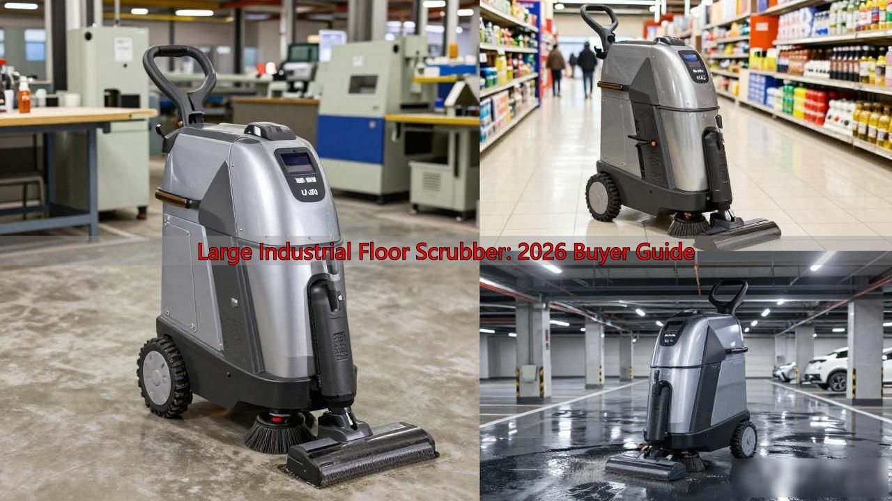 Large Industrial Floor Scrubber: 2026 Buyer Guide