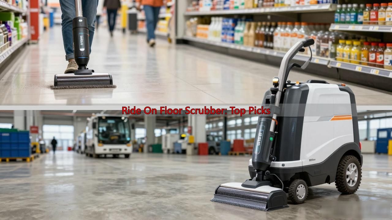 Ride On Floor Scrubber: Top Picks